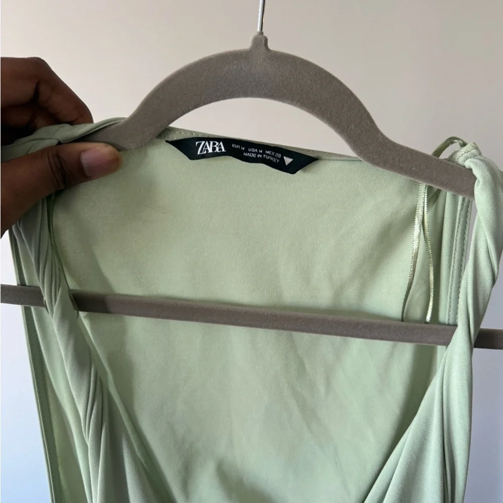 Zara Mint Green Dress - Picture 5 of 5